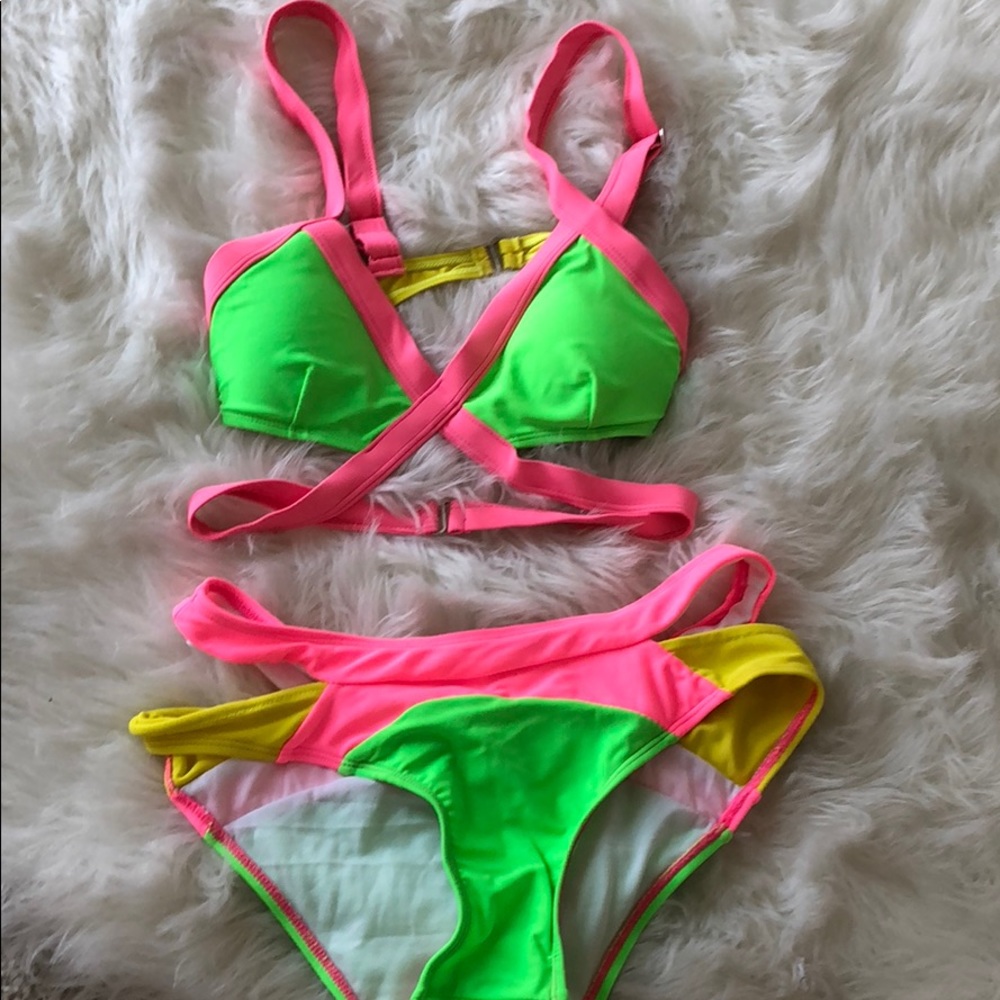 Colorful bikini